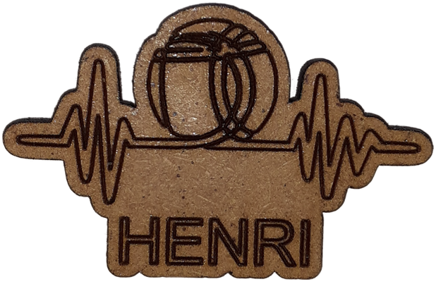 Magnet - Pétanque personnalisable